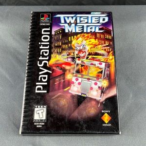 PlayStation 1 | Twisted Metal [Rare Long Box Version] | Box and Disk